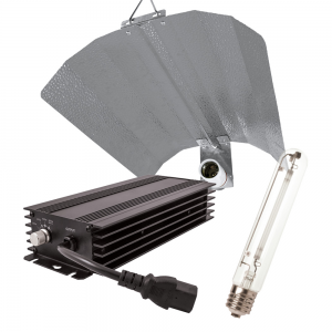Lumii Black Electronic Dimmable 600w Grow Light Kit